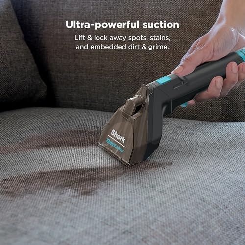 Image of Shark StainStriker Portable Spot & Stain Cleaner, 2 Tools, PX221BRN | For Carpet, Upholstery & Rugs, Stain & Odor Remover, Deep Clean Pro & OXY Formulas, Self-Clean, 3.5 inch Stain & Crevice Tools