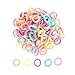 You&Lemon 100 Stück Klein Haargummi Elastische Haargummi Kinder Mädchen Mini Haarband Baby Mehrfarbig Soft