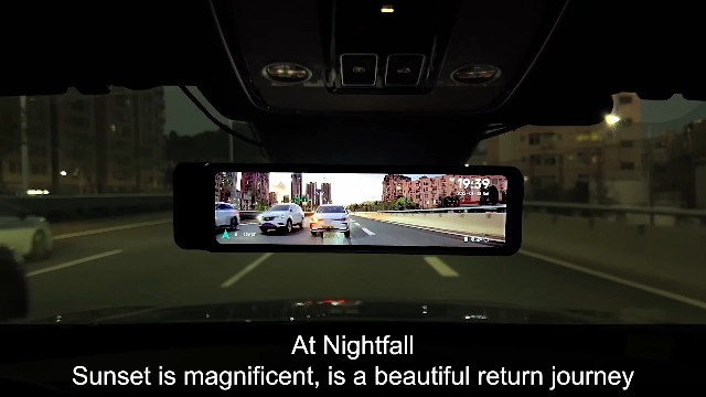 JOMISE G814 Mirror Dash Cam