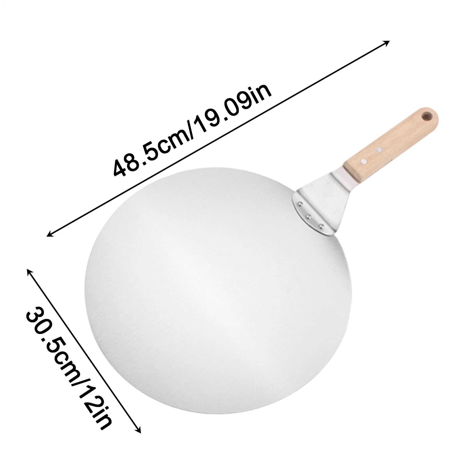 Espátula de cocina Metallan Pizzaschep para Abarcar y Girar