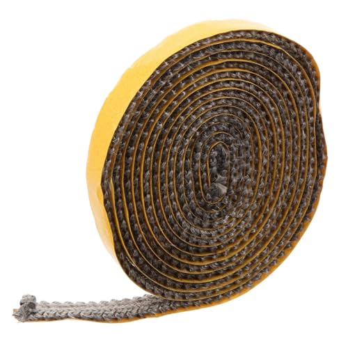 CIYODO Junta De Estufa De Leña Adhesivo Autoadhesivo Repuesto De Junta Para Puerta De Estufa Para Hornillos De Leña y Chimeneas