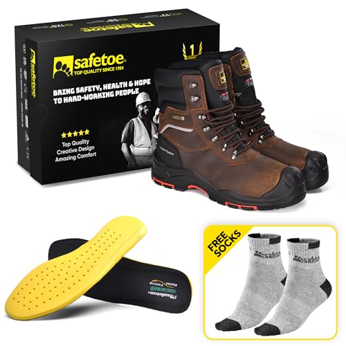 Bottes de travail imperméables bout composite antistatique