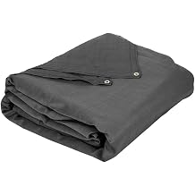 Mesh Debris Net Tarp 20 x 25 NFPA Fire Rated & UV Resistant Construction Safety Netting, 70% Blockage, Tear-Resistant HDPE, Reinforced Edges with Brass Grommets, Black | NFPA Construction Safety Netting 70% Blockage Tear HDPE Reinforced Edges with Brass Grommets Black 25 | Fire Rated