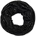 Produktbild styleBREAKER edler einfarbiger glitzernder Loop Schal, Unifarben, Schlauchschal, Damen 01018090, Farbe:Schwarz