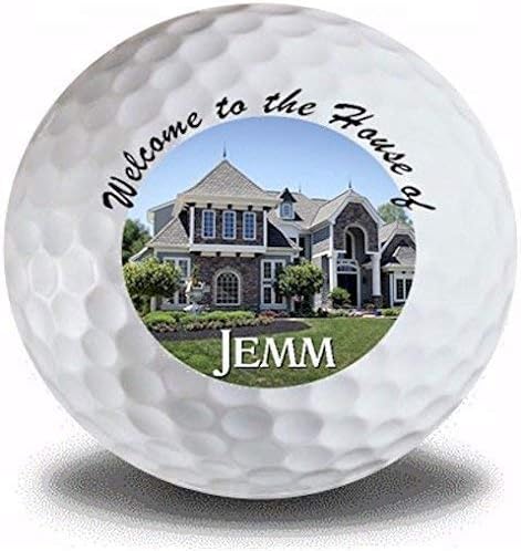 Titleist Pro V1 Personalized Refinished Golf Balls 1 Dozen • Great Gift IDEA from Moms, DADS and Kids - Perfect for The Person who has Everything.