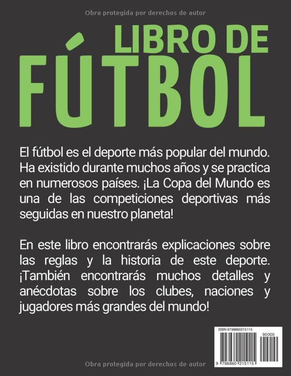 Miniatura 2 de Libro de Fútbol Libro de fútbol para niños de 8 a 14 años Para descubrir la historia del fútbol, las reglas, los campeonatos, la Copa del Mundo,