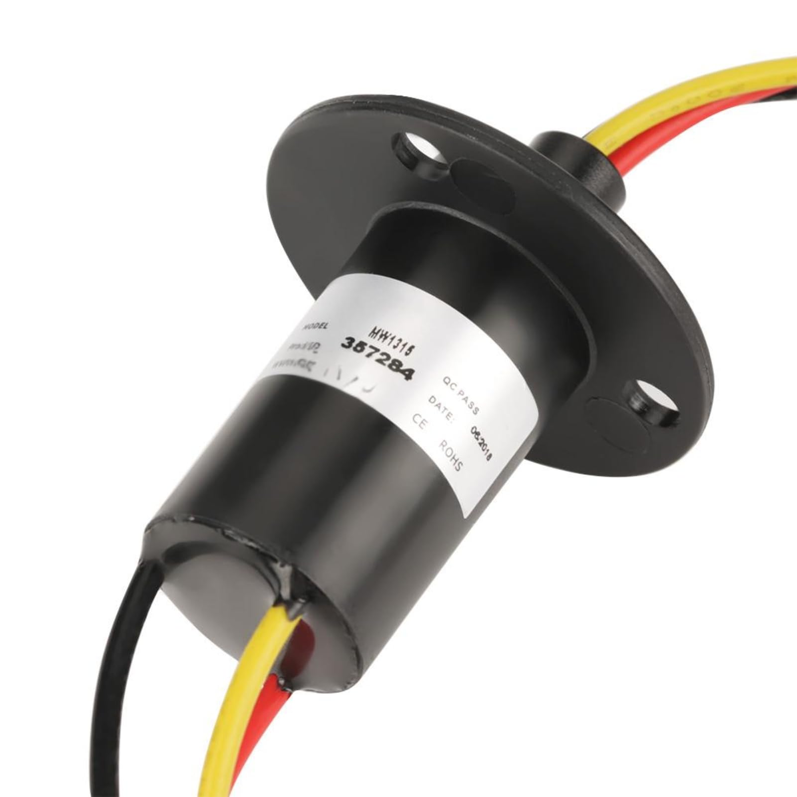 Jadeshay Collecteur Électrique Tournant, Collecteur D'Éolienne À 3 Fils 15A 0-600V 250 Tr/Min Pour Éoliennes