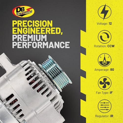 DB Electrical 400-52038 Alternator Compatible With 2.3L Honda Accord 1998 1999 2000 2001 2002 13767, 2.3L Acura CL 1998 1999 31100-PAA-A01 113571 101211-9990 102211-1010 400-52038, 400-52038 by DB Electrical - Image 7