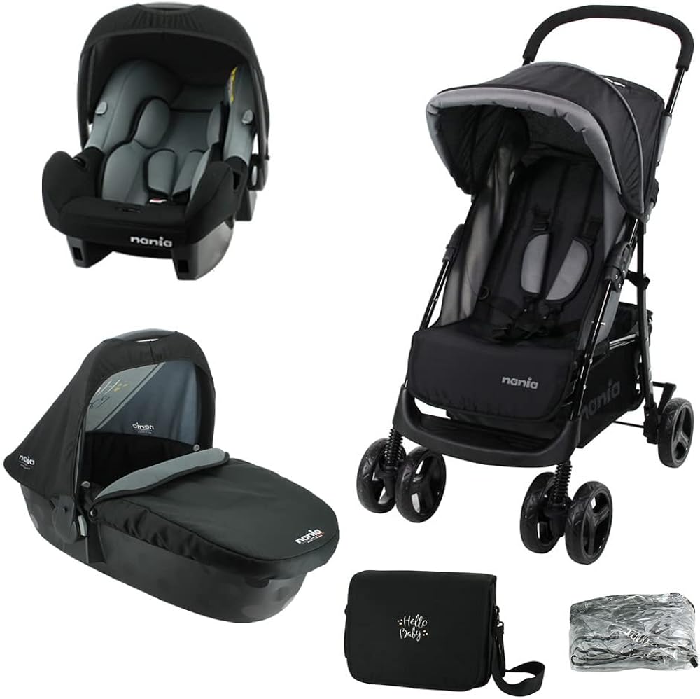 Nania passeggino 3-in-1 texas piu` seggiolino per auto 96096660335