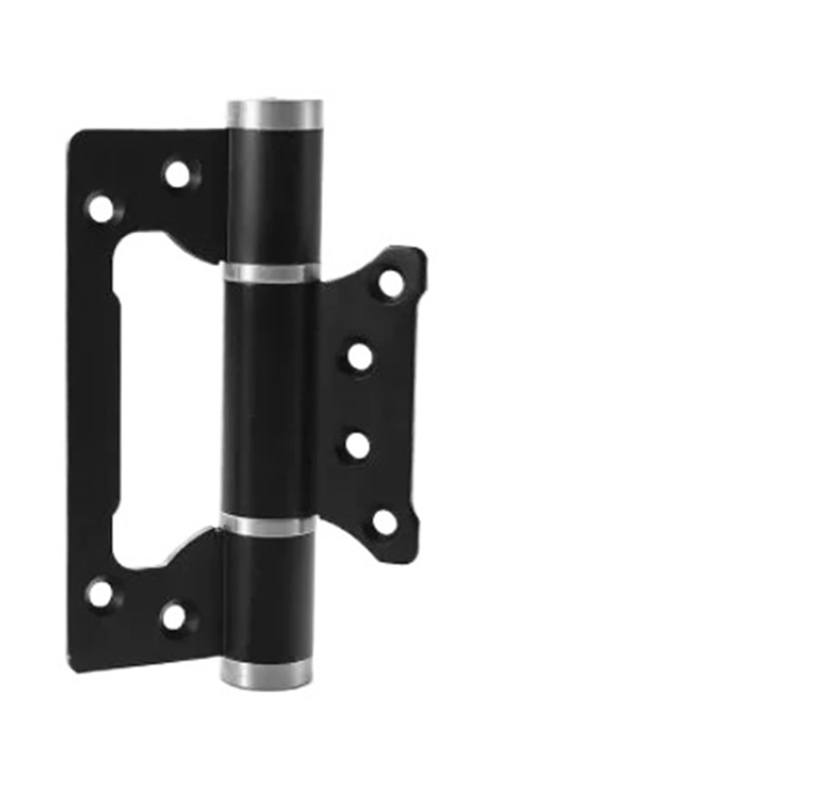 Kdhcvkz Black 1Pcs Invisible Door Hinges Stainless Steel Spring Door Hinge (Black)