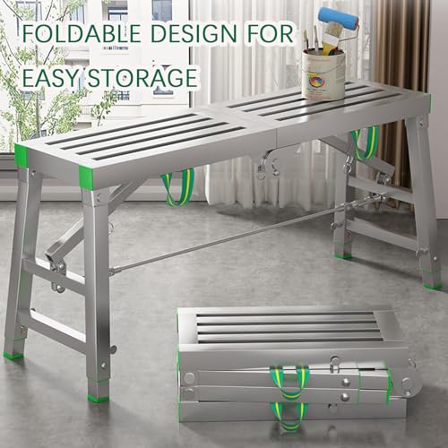 Échafaudage portable haut de gamme, tabouret de tour robuste d'atelier - 7