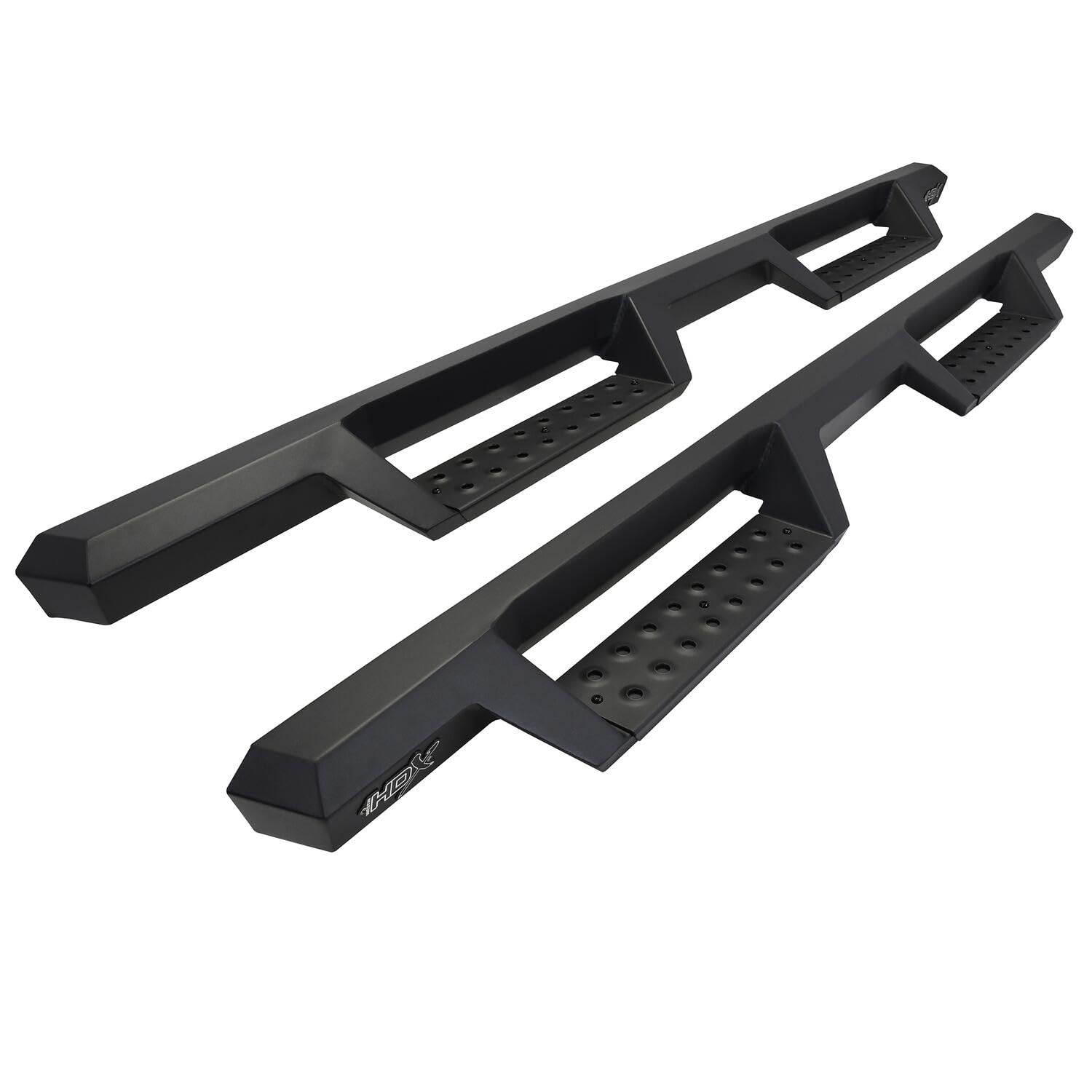 Westin 56-13525 HDX Drop Nerf Step Bars fits 2009-2014 F-150 SuperCrew Textured Black 1 Pair
