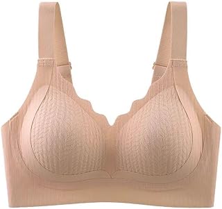 Neellohit Women's Wireless Push-Up Bra | Soft Lightly Padded Full Coverage Bra | Longline High Support Sports Bra for Work... Price In India