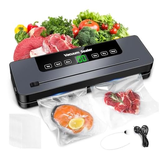 Comeder 6-in-1 30cm Vacuum Sealer with LED Display
