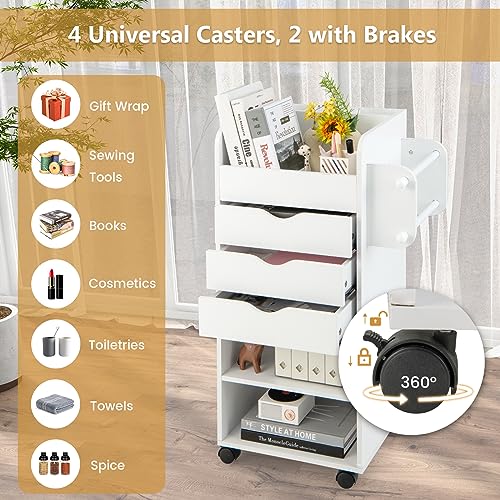 Chariot de rangement papier cadeau pour simplifier vos fêtes - 5