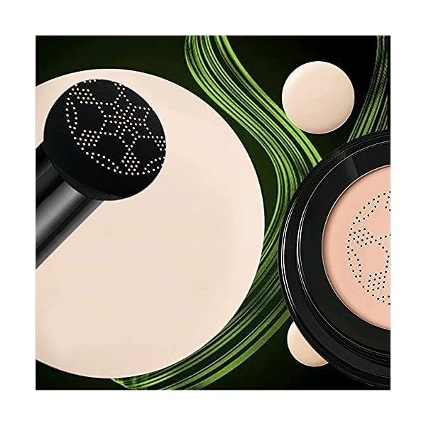 Mushroom-Head-Air-Cushion-CC-Cream-Mushroom-Head-Foundation-Long-Lasting-Nude-Matte-Concealer-Oil-Control-Moisturizing-BB-Cream-Makeup-NATURAL AOEKBOH Mushroom Head Air Cushion CC Cream - Mushroom Head Foundation/Long Lasting Nude Matte Concealer, Oil Control/Moisturizing BB Cream Makeup (NATURAL)