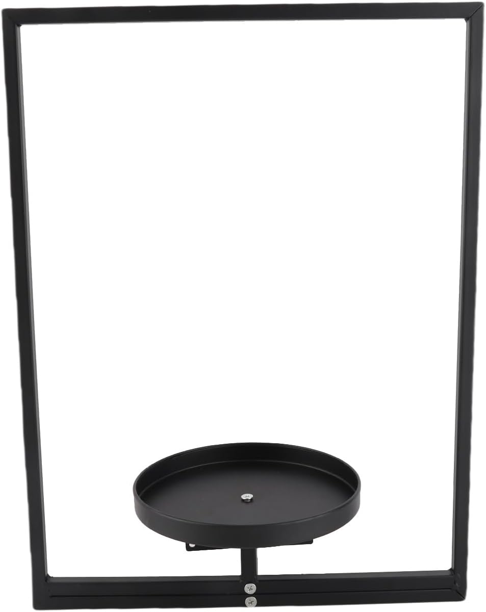 Picture Frame Flower Pot Rack Stable Wall Hanging Planter Display Shelf, Vertical Space Saving Wall Mount Plant Shelf for Indoor & Outdoor