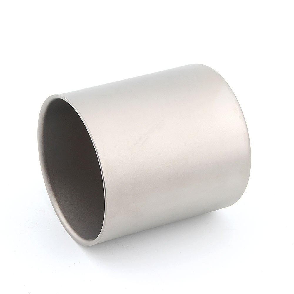 Keith 220 ml / 600 ml Titan Becher Saugnapf Doppelwandig Ultraleicht Titan Becher Tassen Leichte Tragbare Camping Wandern