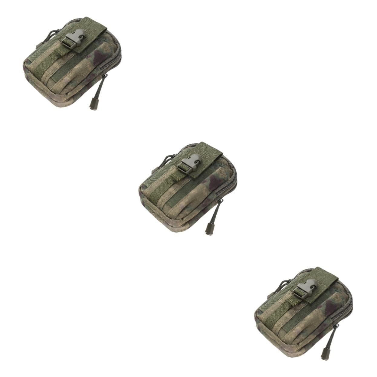 HANABASS 3pièces Sacoche De Étanche pour Téléphone Portable De Randonnée Compact pour Activités Extérieures Vert