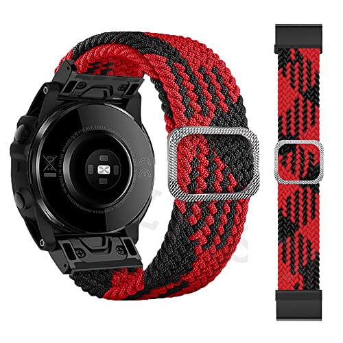 Correa 26mm nailon Garmin Fenix 7X soluciona sudoración y caídas Easyfit