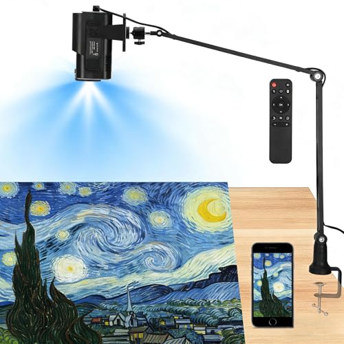 Image of Art Projector for Tracing and Drawing with App, Native 1280P HD Painting Projector for Artists, 8 Pro Tracing Tools for Canvas, Wall Murals, Cake Decorating, Wood Burning & Sketching