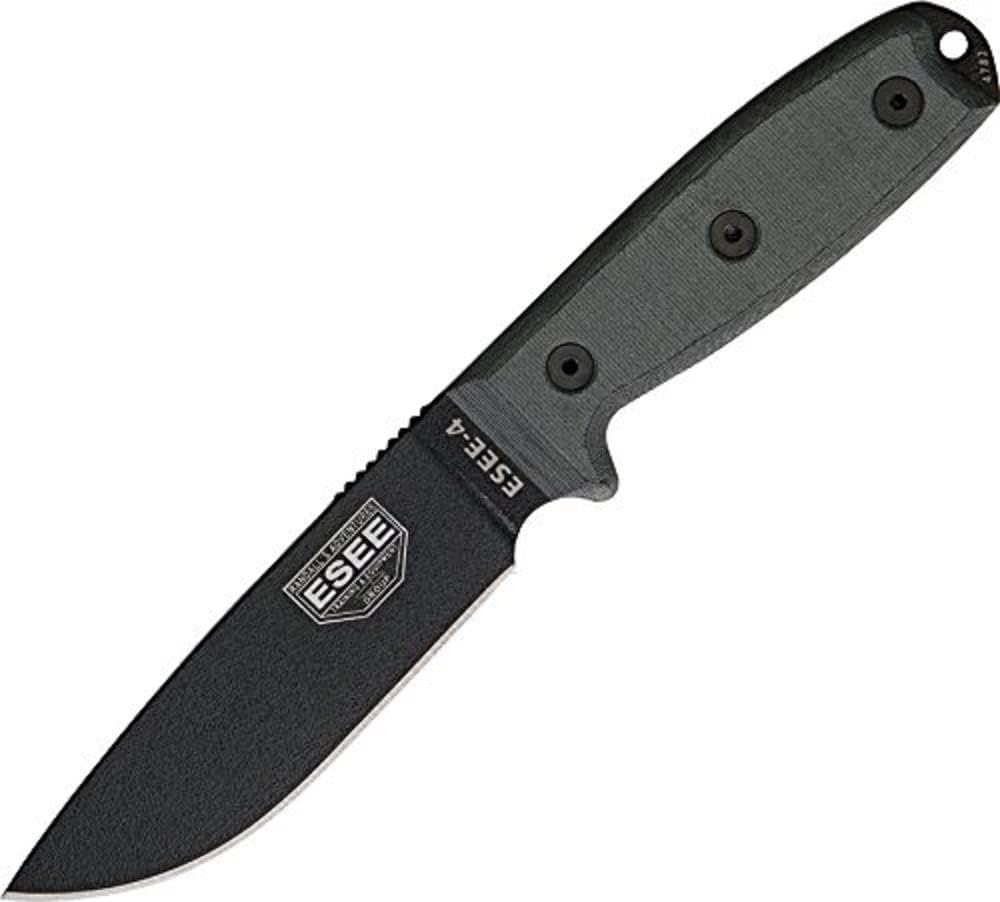 4, Plain Edge, Coyote Brown Sheath