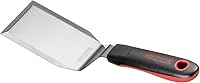 Vista 3 de Chef Master 90283 - Espátula giratoria para hamburguesas de alto calor, hoja de 4.92 x 2.76 pulgadas, mango resistente al calor, agarre