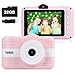 Produktbild YUNKE Kinderkamera, Digitale Kamera Bildschirm 3,5 Zoll Bildschirm 32G Speicherkartenband Kartenleser, Rosa