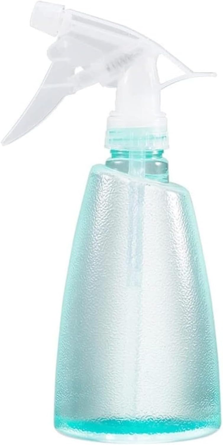 WOMGKDA Portable 500ml Plastic Watering Can For Indoor Plants Garden Flowers Refillable Houseplant Bottle Water Can For Watering Bonsai Outdoor Succulents Grey, Blue