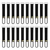 It’s not nice to label people. But it can be really nice to label your stuff. These straps feature a write-on label for easy identification. Get Organized: Use for home, junk drawer, tech, and garage organization and cable or cord management. Quickly...