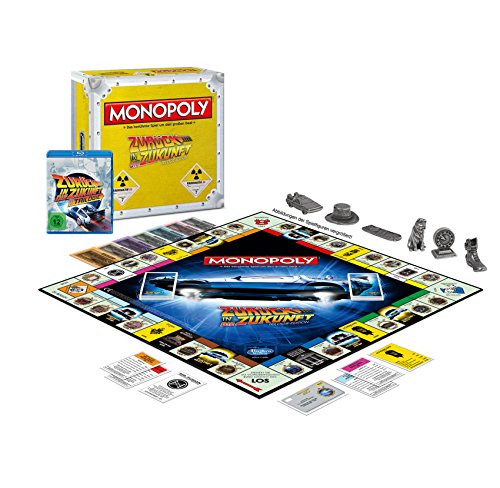 Monopoly Zurück in die Zukunft - Gesellschaftsspiel für Erwachsene und Kinder in der Special Edition | Das beliebte… – Bild 3