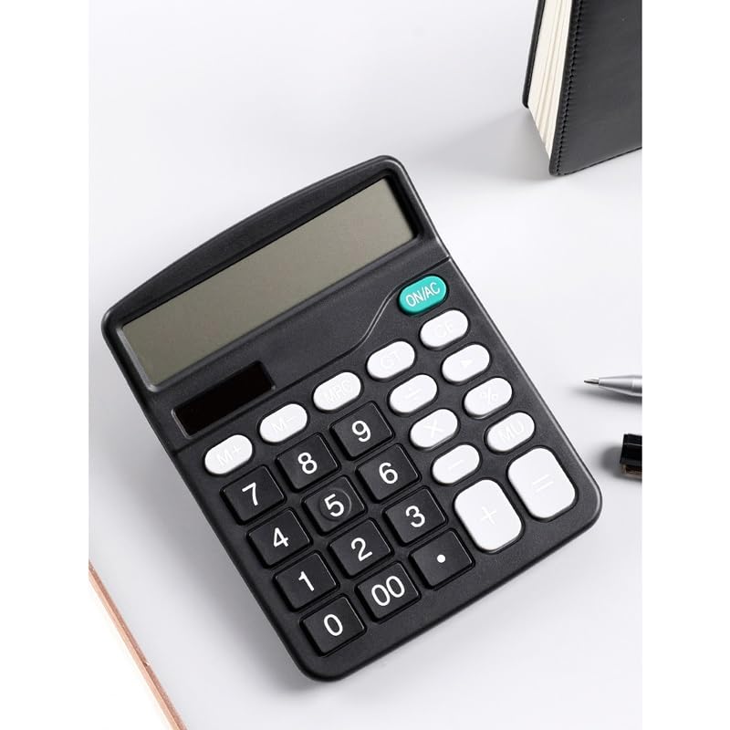 Calculatrice pour étudiants et comptabilité 12 bits