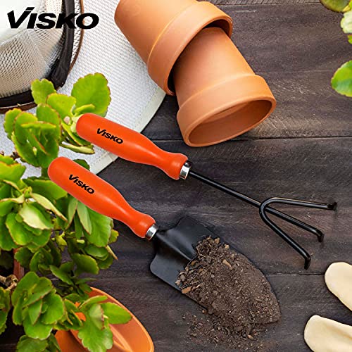 Visko 503 Super Bypass Pruner (Manual), Orange 27 cm Transplanting Trowel, Seeds Cultivator
