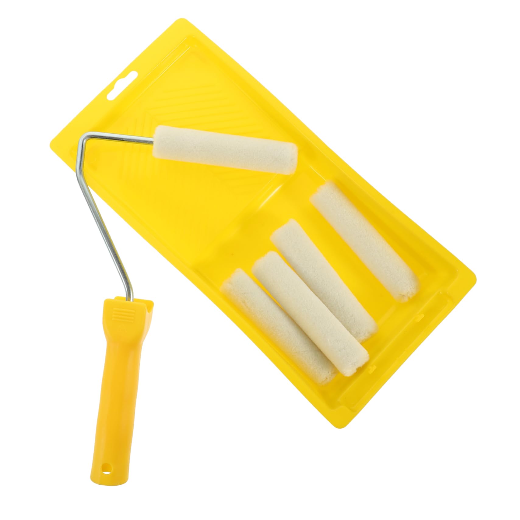 Homoyoyo 4ensembles Kit De Peinture Complet Support Et Plateau Pour Décoration Intérieure Murs Et Meubles Polyvalent Outils De Peinture