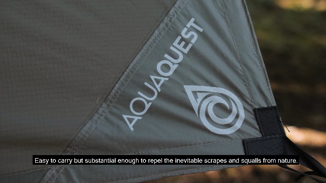 Aqua Quest Guide Tarp Kit - 100% Waterproof Ultralight Ripstop SIL