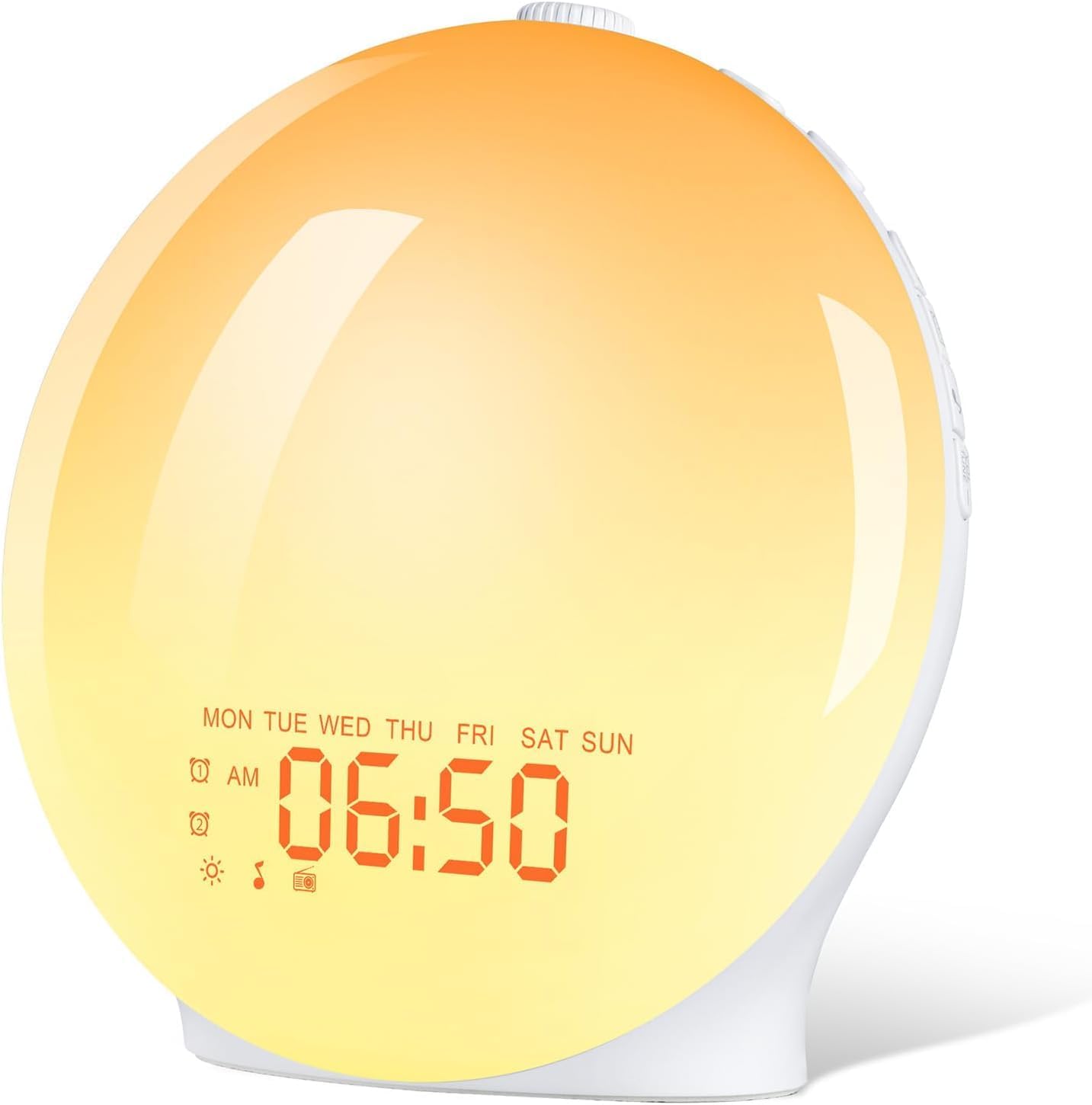 Sunrise Alarm Clock Wake Up Light For Kids, Alarm Clocks For Bedrooms