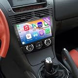 9 Inch Android 13 Double Din Car Stereo for Mazda RX-8 2003-2008, 2GB+64GB, Wireless CarPlay & Android Auto, GPS Navigation, Bluetooth, WiFi, FM/RDS, SWC, Split Screen, AHD Backup Camera