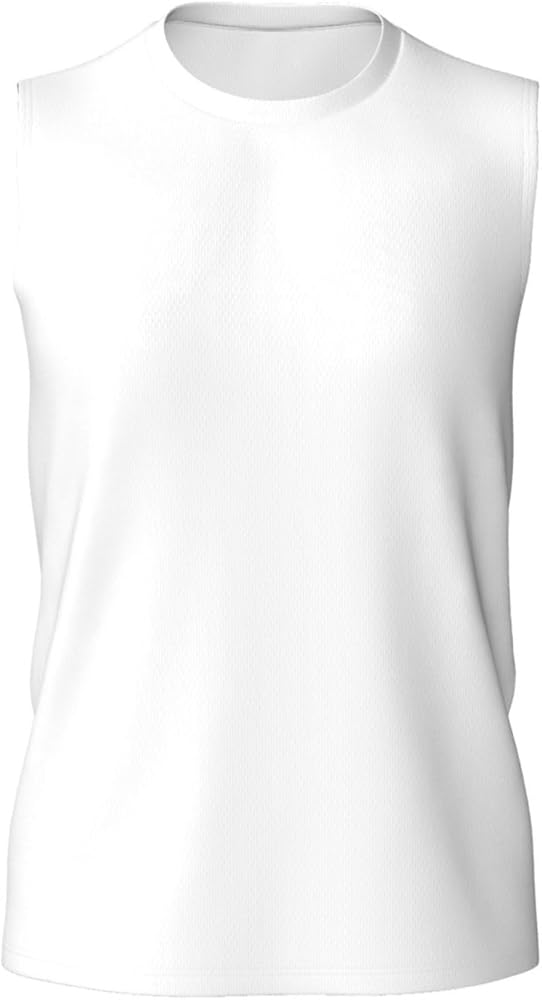 Amazon.com: Pevtufa White for Men's Muscle T-Shirt,Sleeveless for
