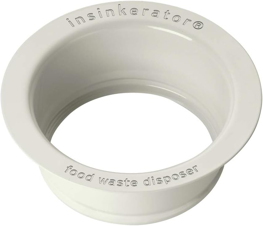 INSINKERATOR Kitchen Sink Flange for INSINKERATOR Garbage Disposal, FLG-MTBLK, Matte Black