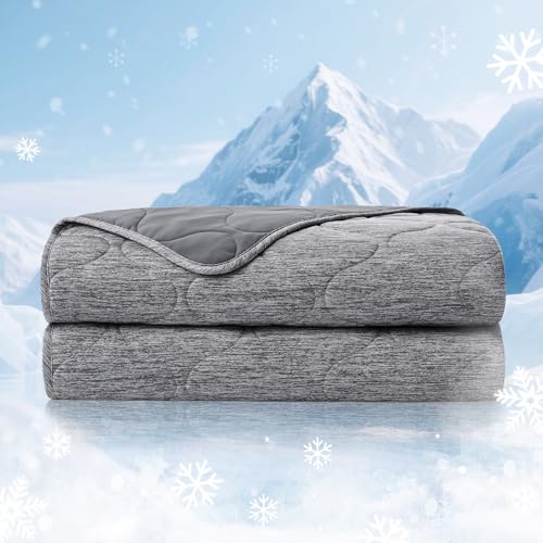 Cozy Bliss Double Side Cooling Blanket for Hot Sleepers, Q-Max>0.46