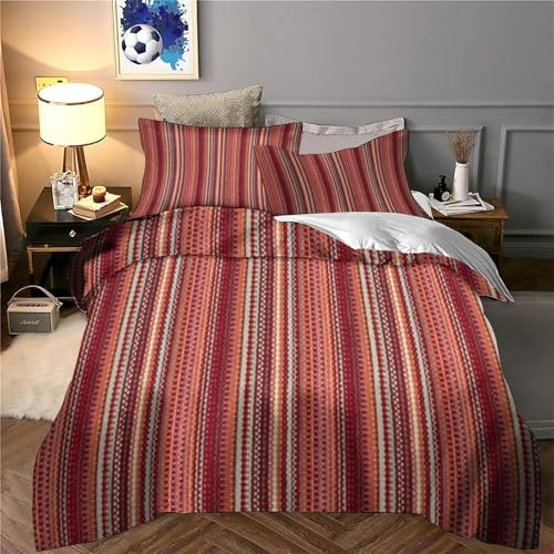 Housse de couette 135x200 microfibre hypoallergénique lit simple enfant adulte