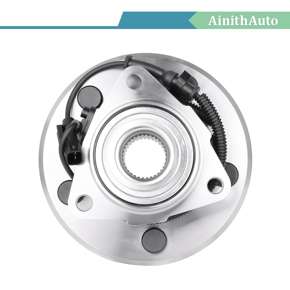 ULTIMATEPARTS Pair Front Wheel Hub Bearings – For Ram 1500 Classic 2012-2018, 4WD/RWD, 5x5.5 Bolt Pattern, ABS Included