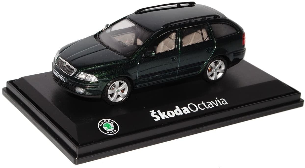 Skoda Octavia II 2 Kombi Combi GREN Nature METALLIC zielony 143AB002H 1/43 model samochodu