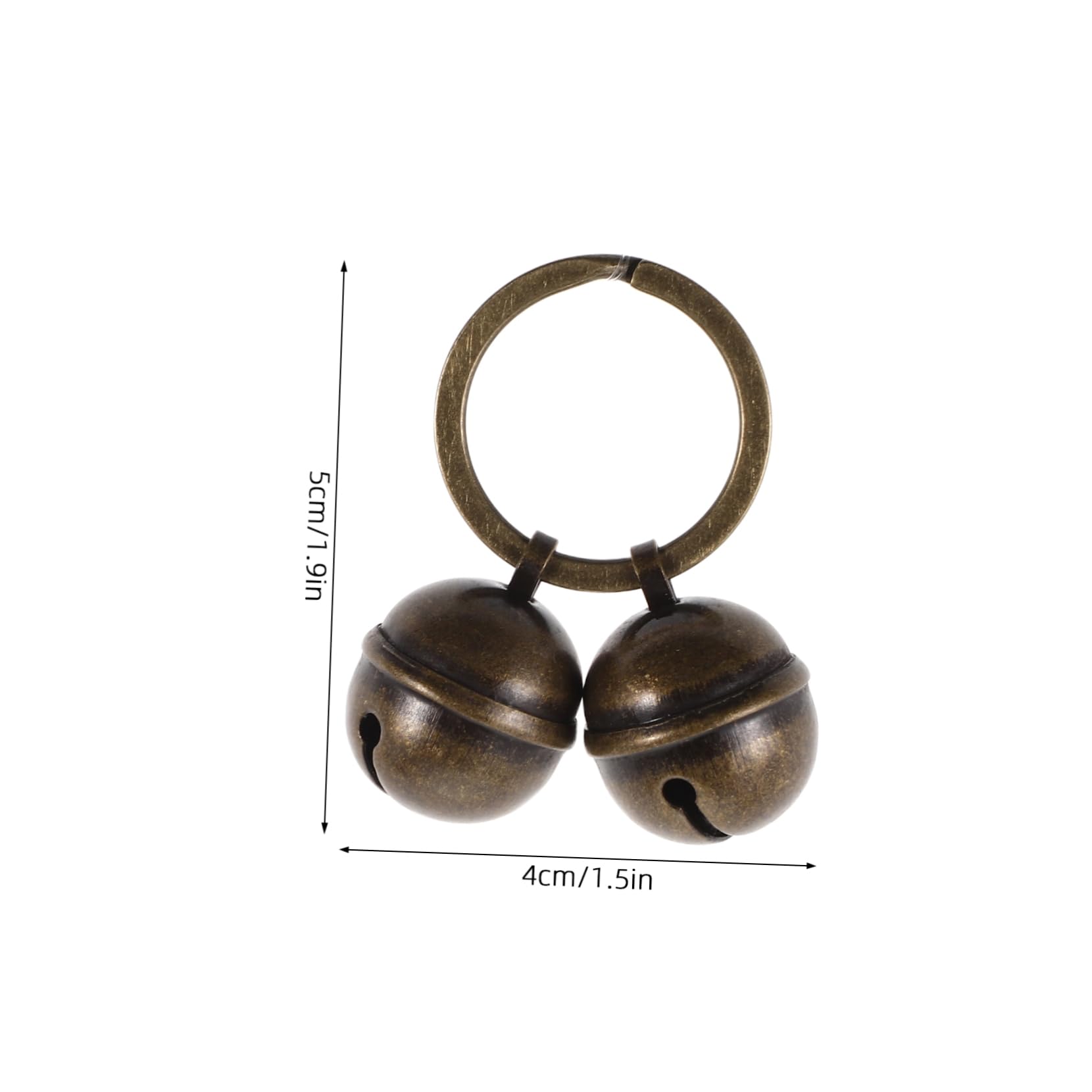 GANAZONO Pet Collar Bells Delicate Metal Multi-function Wear-resistant for Cats Dogs