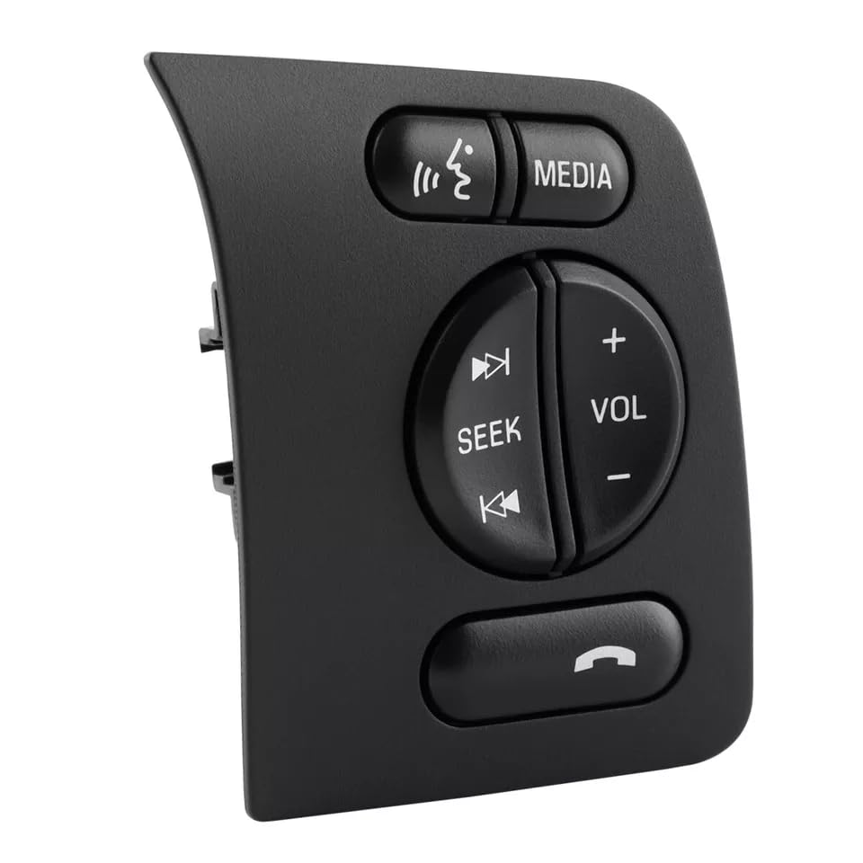 Steering Wheel Media Switch Radio Button Fit for Ford F250 F350 2008-2016 Super Duty