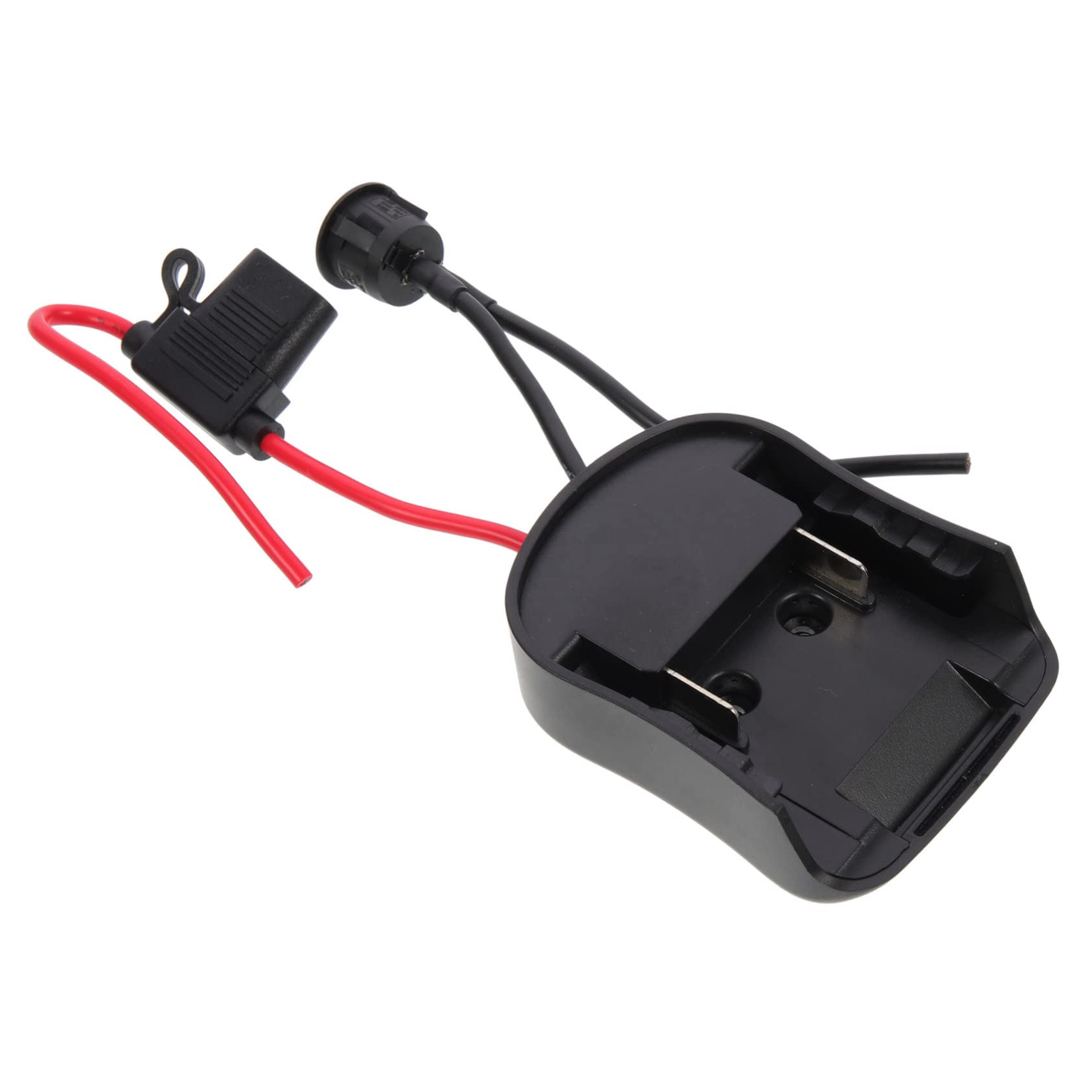 VILLCASE 2 Piezas Adaptador De Batería De 18v Voltaje Camión Adaptador De Batería para De Corriente Convertidor De Fuerza Al De La Negro Abdominales