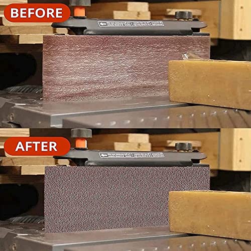 Ksrnsne Abrasive Cleaning Sanding Belt Band Drum Cleaner Sandpaper Cleaning Eraser for Belt Disc Sander 10cm x 2cm x 2cm - Image 3