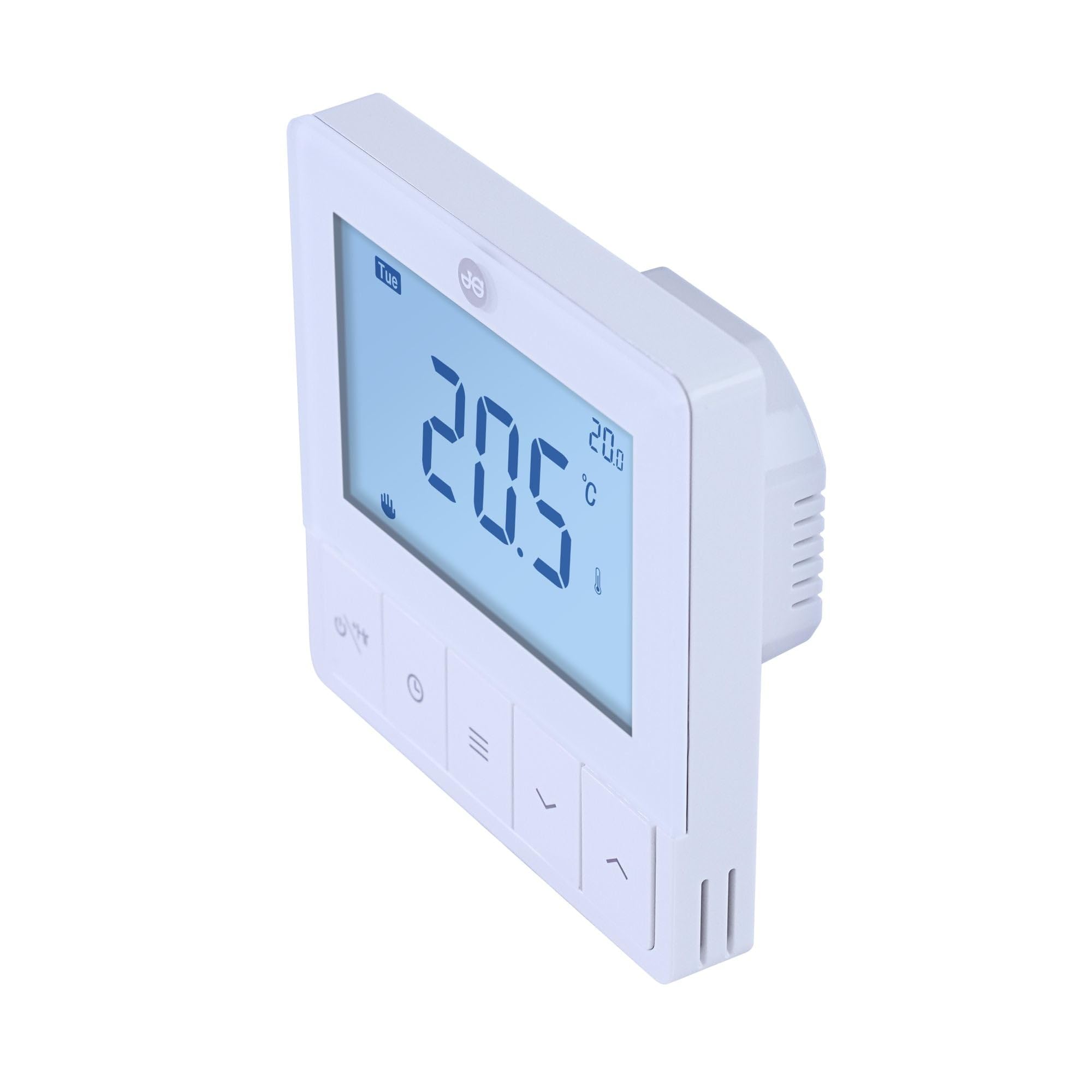 John Guest White Speedfit Under Floor Heating 240V Wired Programmable Stat