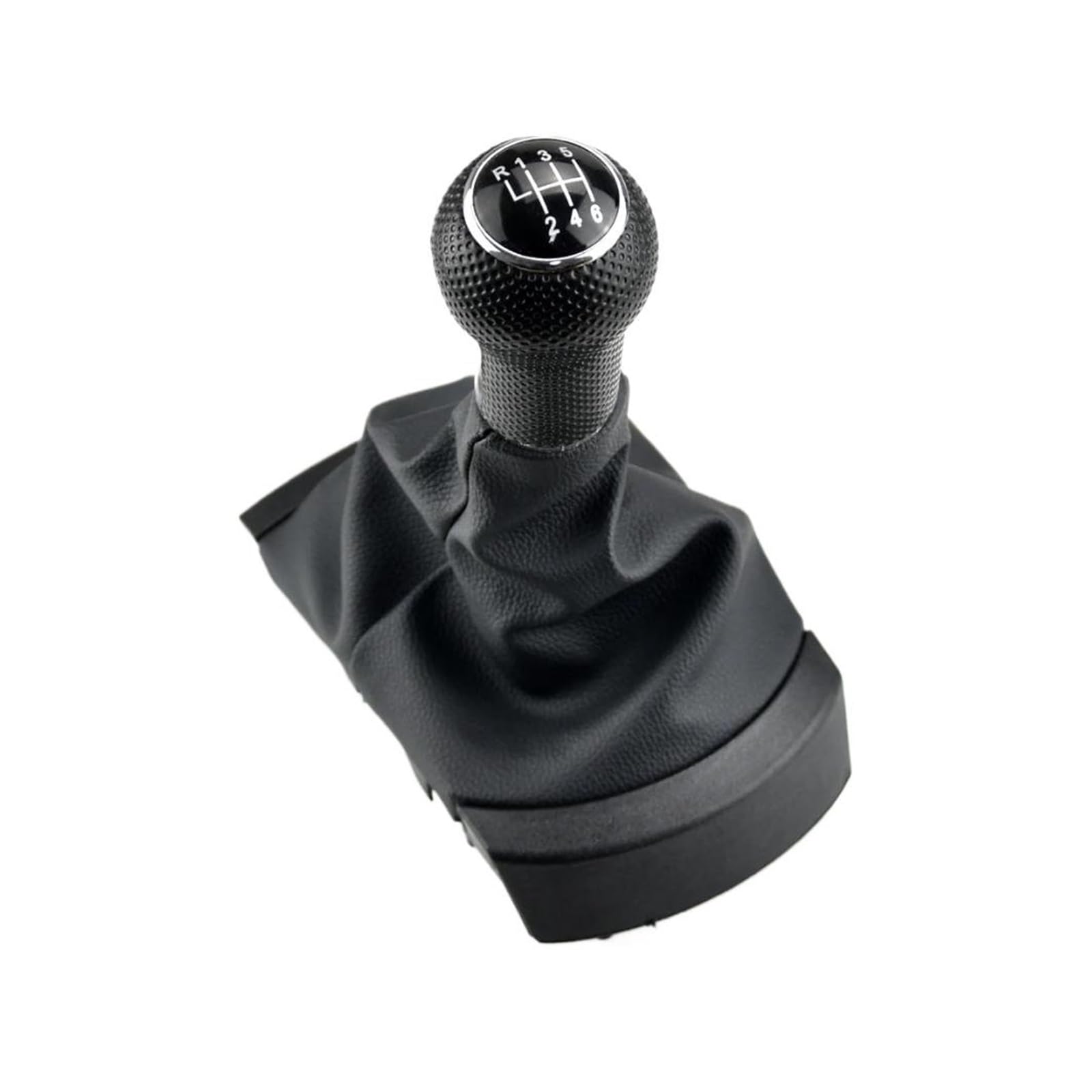 Lvgvzttgkm 6 Speed Gear Shifter Knob For Seat Ibiza 2002-2008 Leather Stylish