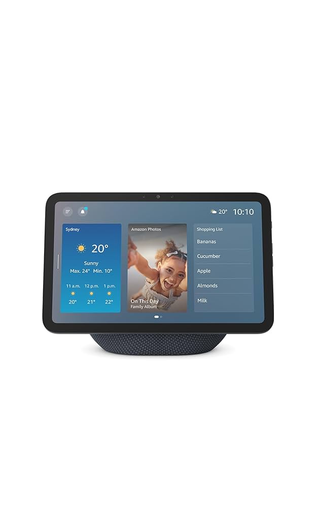Amazon Echo Show 8 (newest gen) - Seamlessly redesigned, vibrant